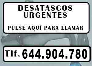 Desatascos Caravaca de la Cruz Urgentes